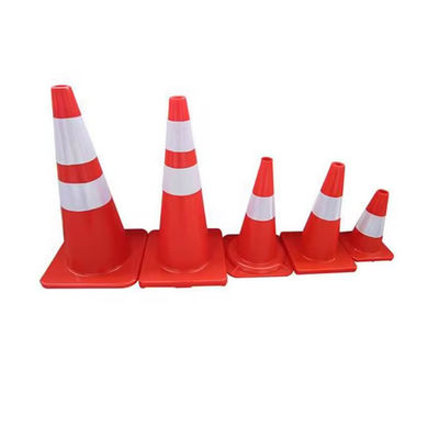 خرید مخروط های ایمنی جاده ای PVC با دید بالا ، مخروط های جاده ای بازتاب دهنده هشدار تولید آنلاین