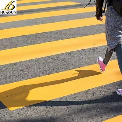 خرید رنگ کلاسیک بازتاب دهنده خط گرم ذوب نشان گذاری 25٪ گلس دانه های گلس رنگ ترموپلاستیک جاده نشان گذاری تولید آنلاین