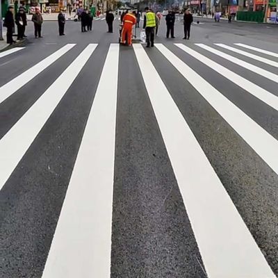 خرید مقاومت شدید در برابر فرسایش رنگ بازتاب دهنده ترموپلاستیک برای علامت گذاری خط جاده تولید آنلاین