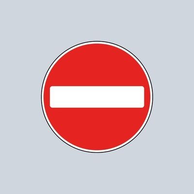 خرید علائم بازتابنده ترافیکی ترموپلاستیک - نماد ورود ممنوع - گرافیک کف برای پارکینگ‌ها تولید آنلاین