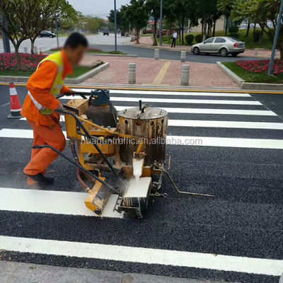 رنگ ذوب گرم رزین نفتی برای علامت گذاری جاده ای بازتاب دهنده OEM 3 دقیقه زمان خشک شدن