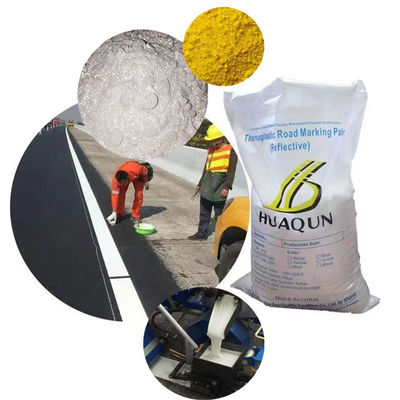 رنگ رنگی رفیع گرماپلاستیک با شاخص بالا، پوشش پودری با دانه های شیشه ای عمدتاً محصول رزین