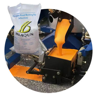 BS 3262 رنگ های ترموپلاستیک نشان دادن جاده با استانداردهای بریتانیا برای دوام و بازتاب