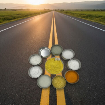 رنگ علامت گذاری جاده ترموپلاستیک ممتاز برای بزرگراه ها و خیابان ها