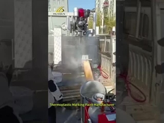 آفریقا محبوب ترموپلاستیک بازتاب دهنده روش های نشان دادن جاده رنگ مواد علامت گذاری ترموپلاستیک