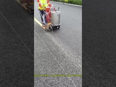 تولید کننده پوشش پودری گوانگدونگ رنگ مرموز خط مرموز گرم ذوب رنگ مرموز جاده