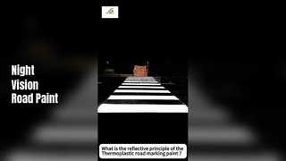 اصل بازتابی رنگ خط کشی جاده ترموپلاستیک چیست؟
